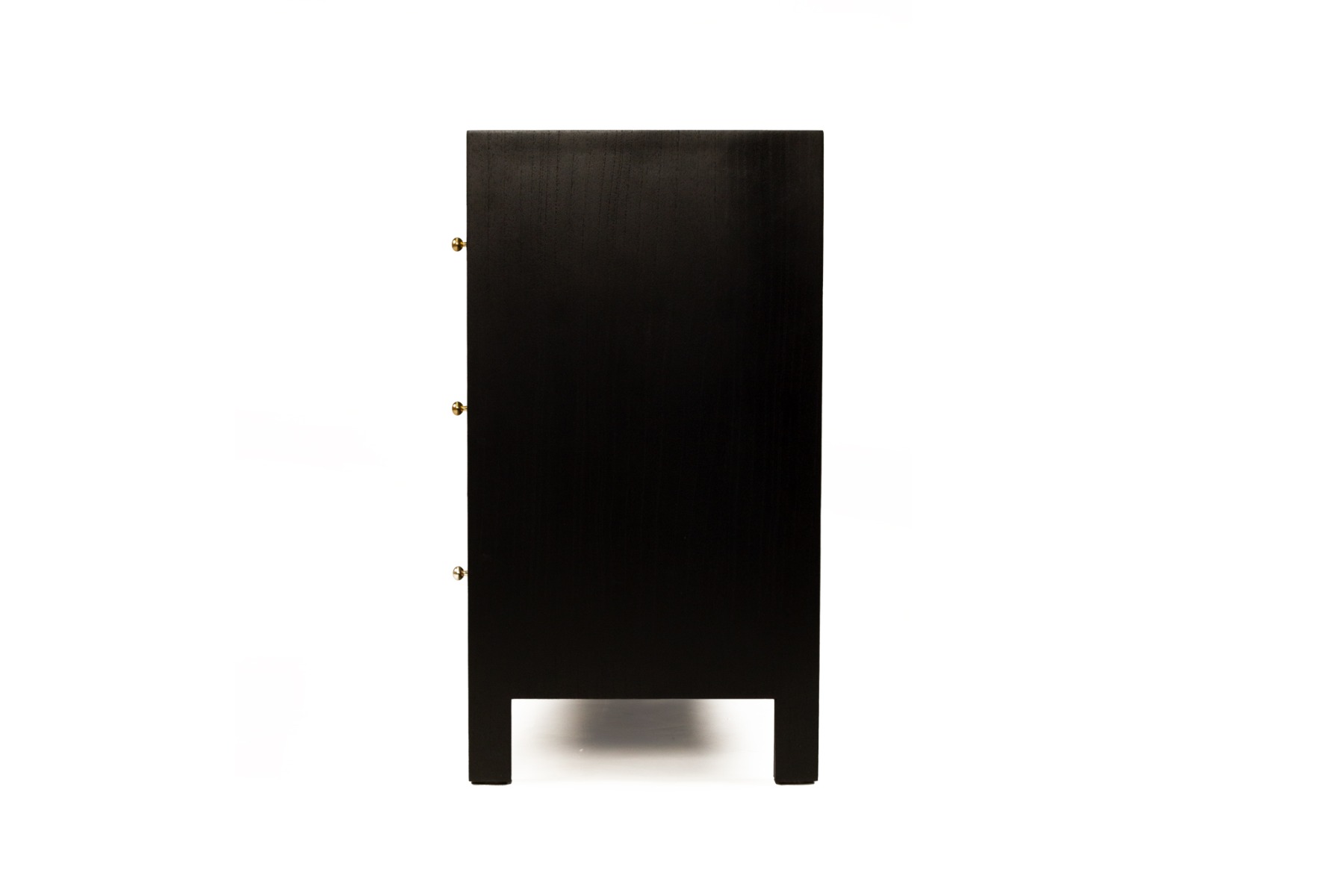 Audrey Chest Of Drawers Black, W 160cm x D 50cm x H 92cm - Image 6