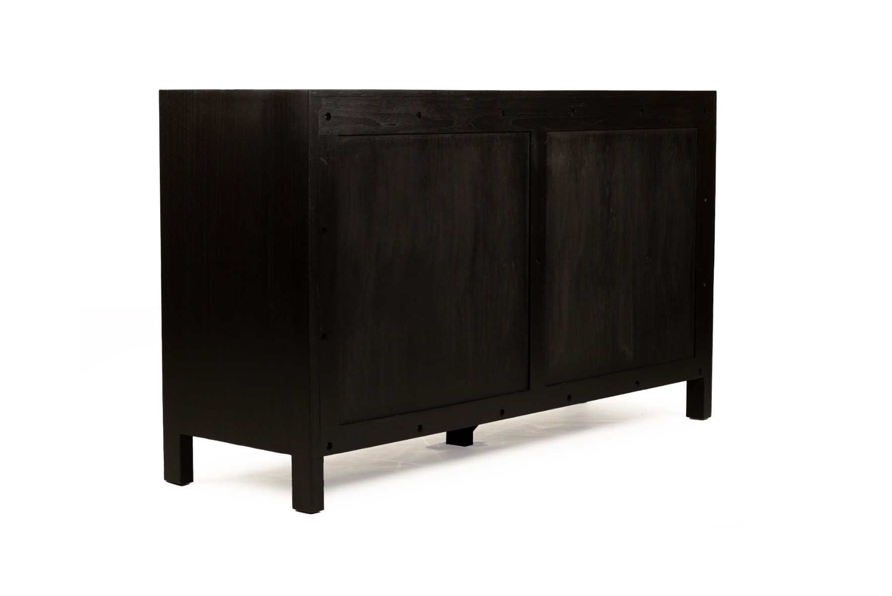 Audrey Chest Of Drawers Black, W 160cm x D 50cm x H 92cm - Image 7