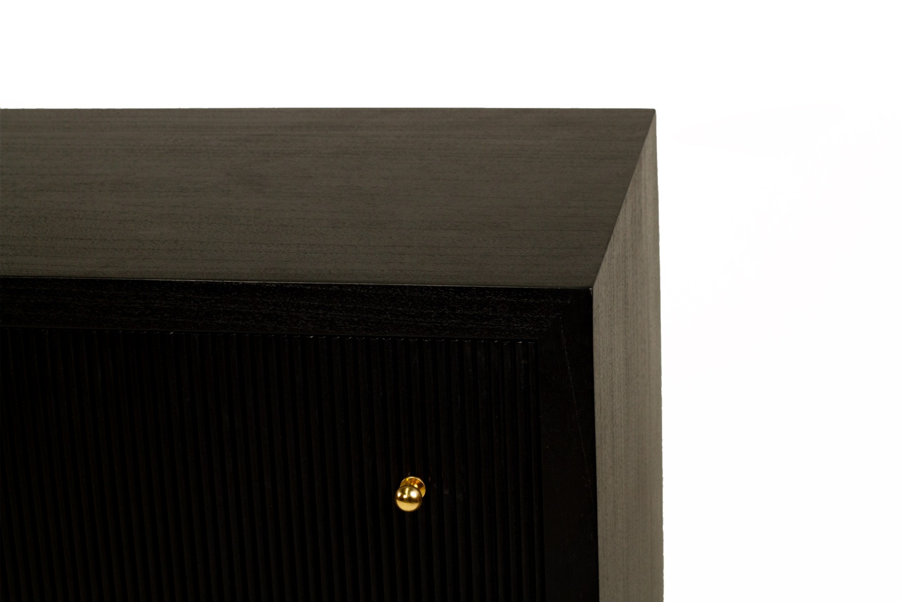 Audrey Chest Of Drawers Black, W 160cm x D 50cm x H 92cm - Image 8