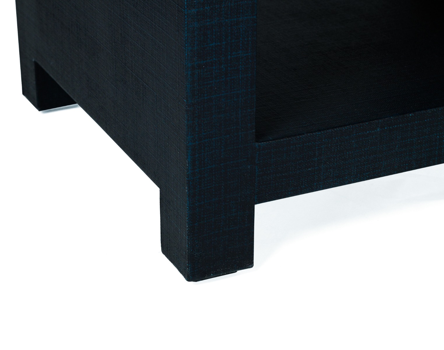Newhaven Bedside Table Navy by Serrata Living, W 56cm x D 46cm x H 61cm - Image 5