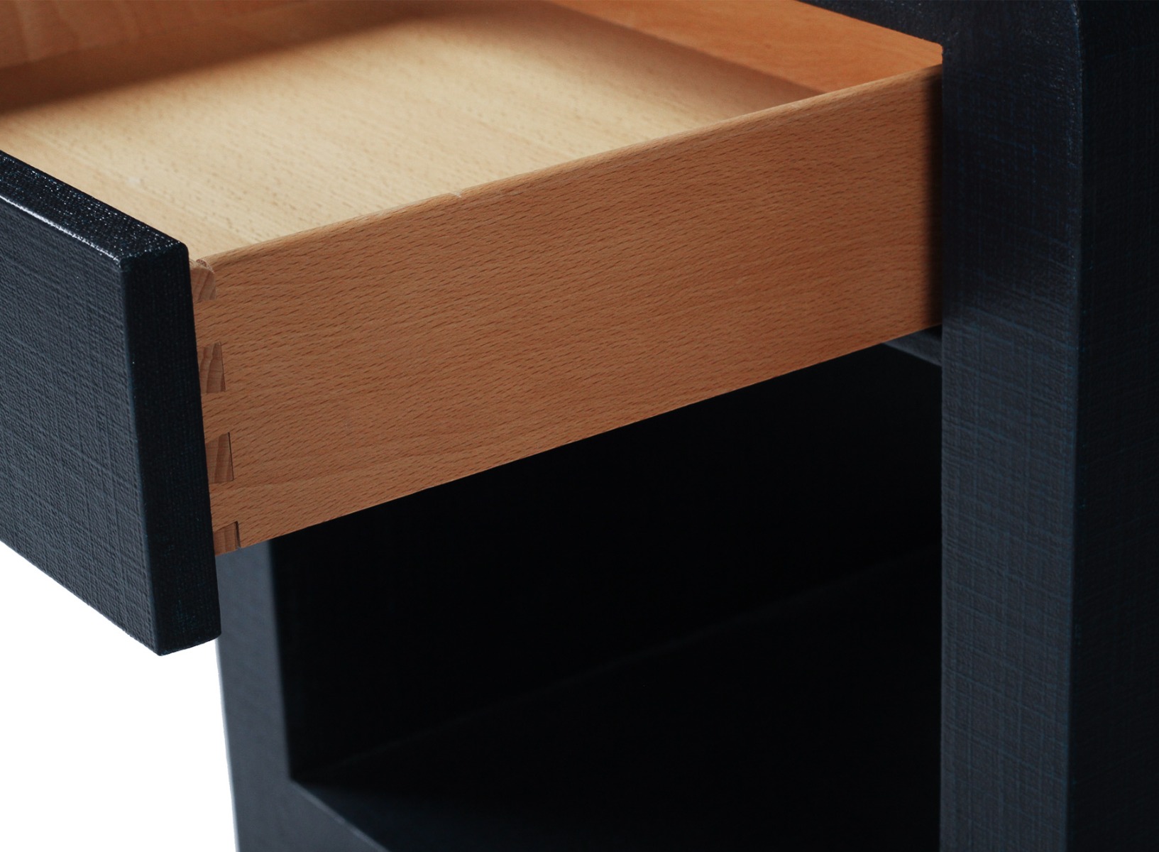 Newhaven Bedside Table Navy by Serrata Living, W 56cm x D 46cm x H 61cm - Image 7