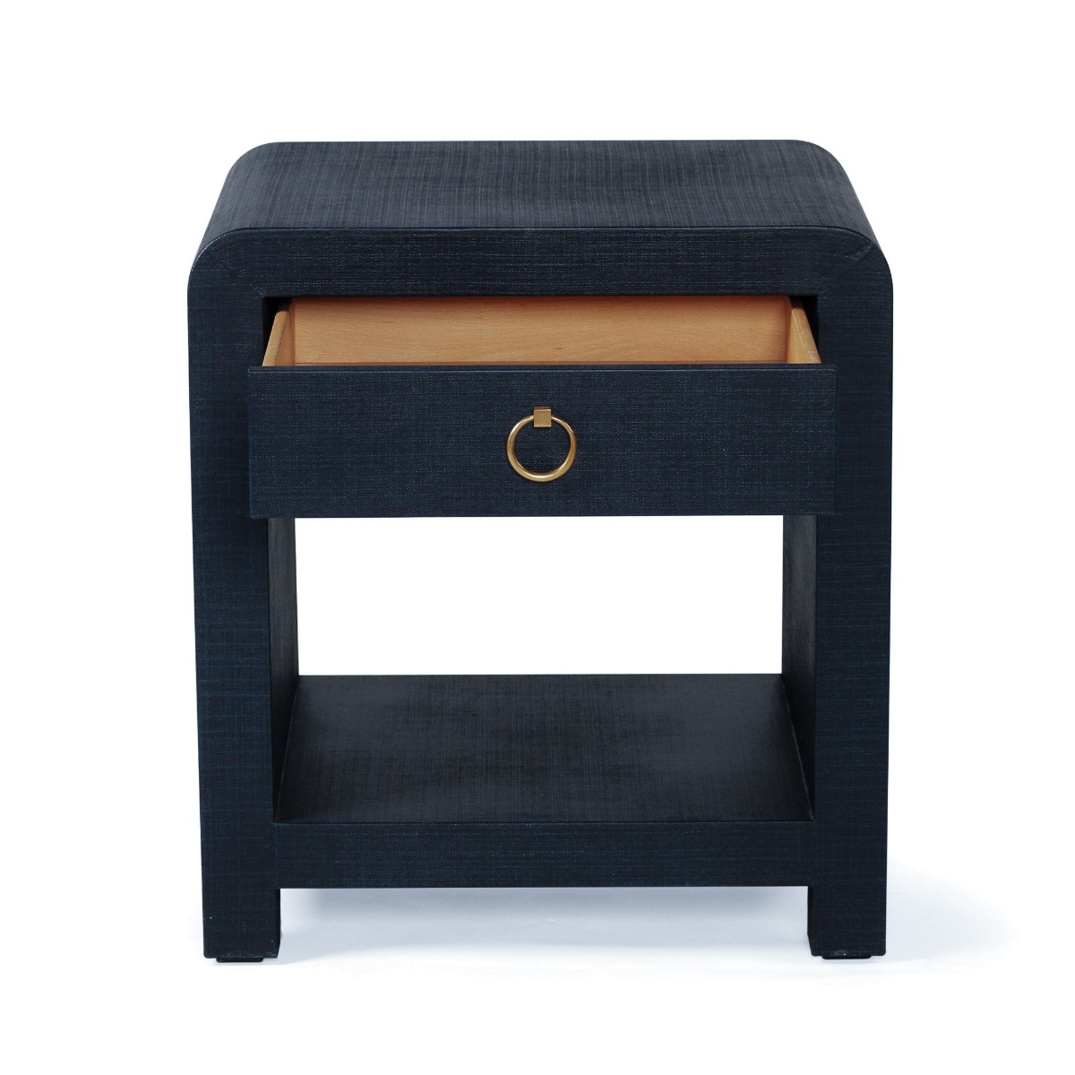 Newhaven Bedside Table Navy by Serrata Living, W 56cm x D 46cm x H 61cm - Image 8