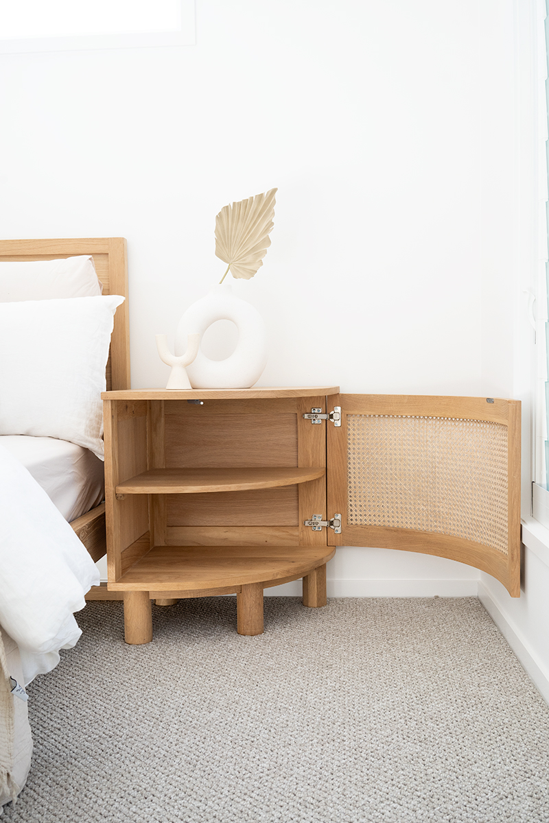 Iluka Bedside Tables Left and Right Pair, Width 60cm x Depth 50cm x Height 66cm - Image 9