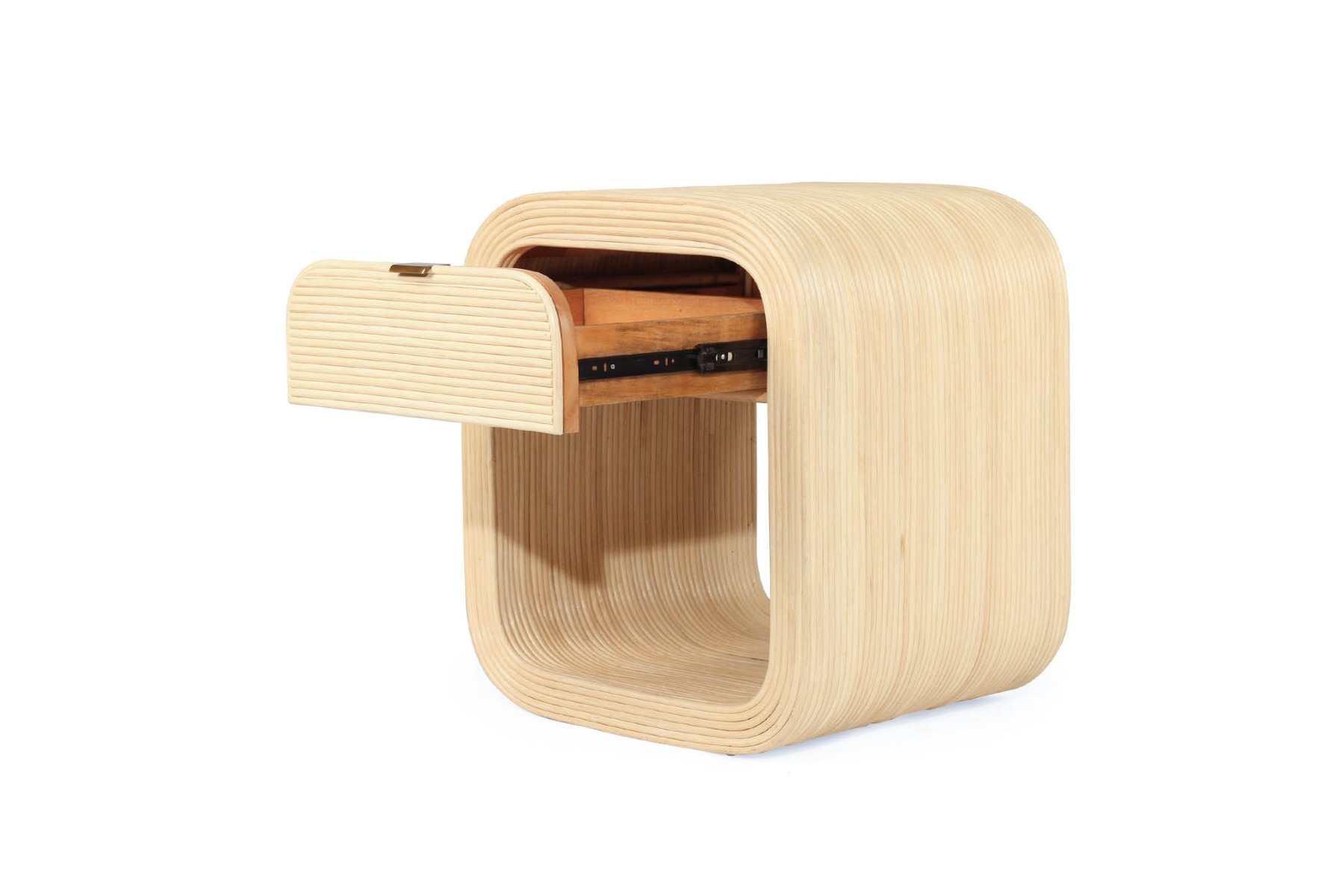 Nixon Bedside Table, Width 60cm x Depth 50cm x Height 65cm - Image 5