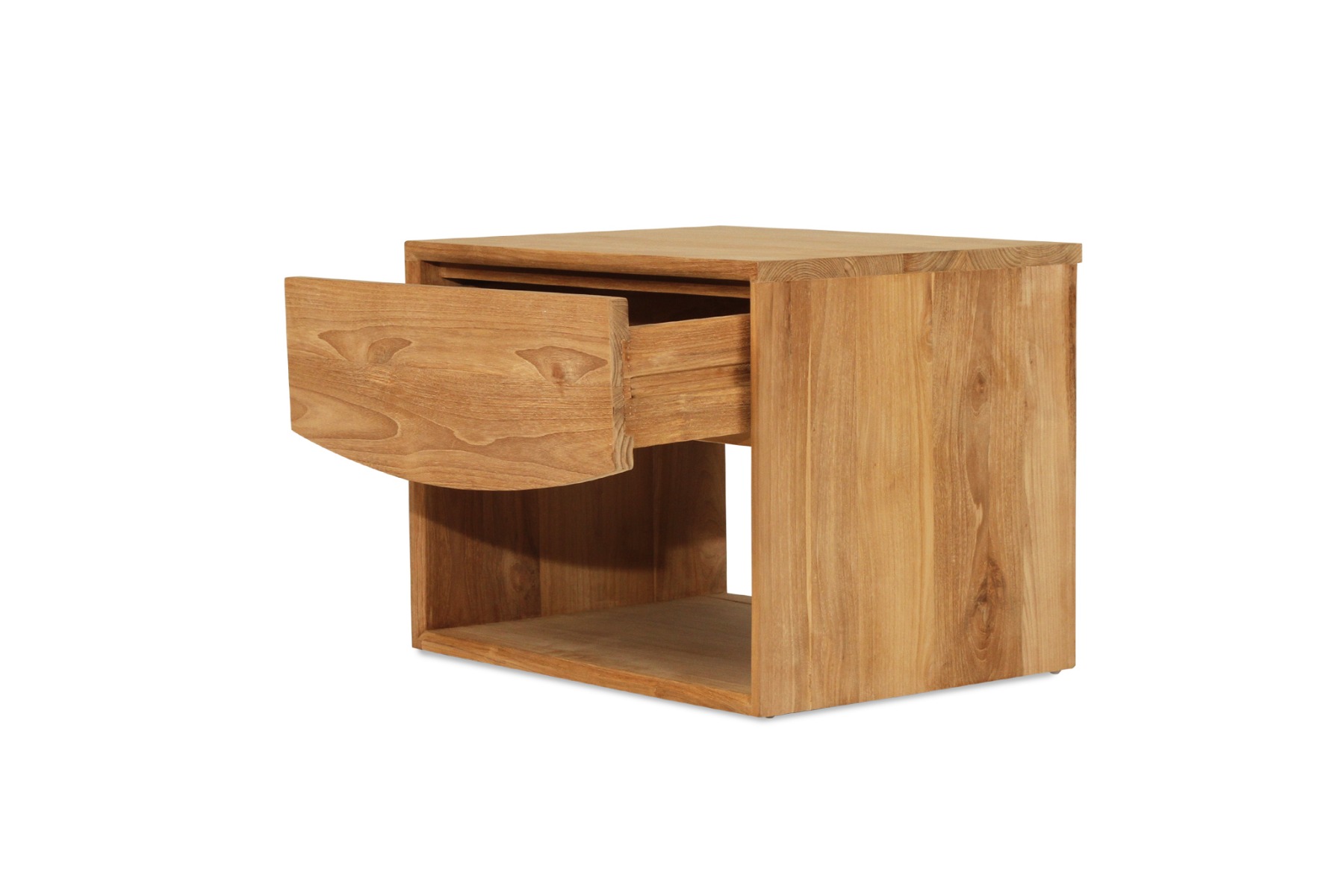 Koa Bedside Table Low, W 60cm x D 46cm x H 46cm - Image 9