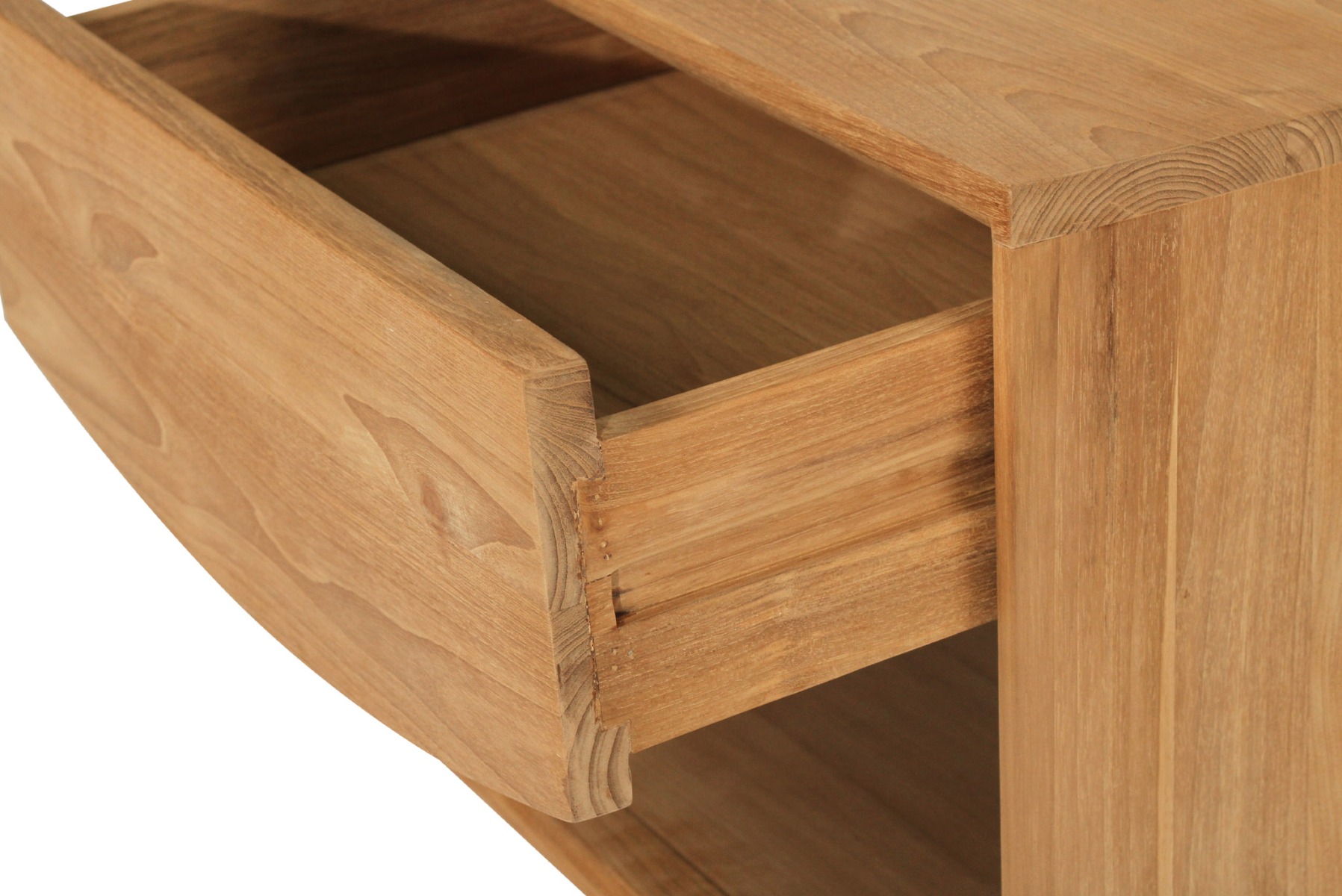 Koa Bedside Table Low, W 60cm x D 46cm x H 46cm - Image 13