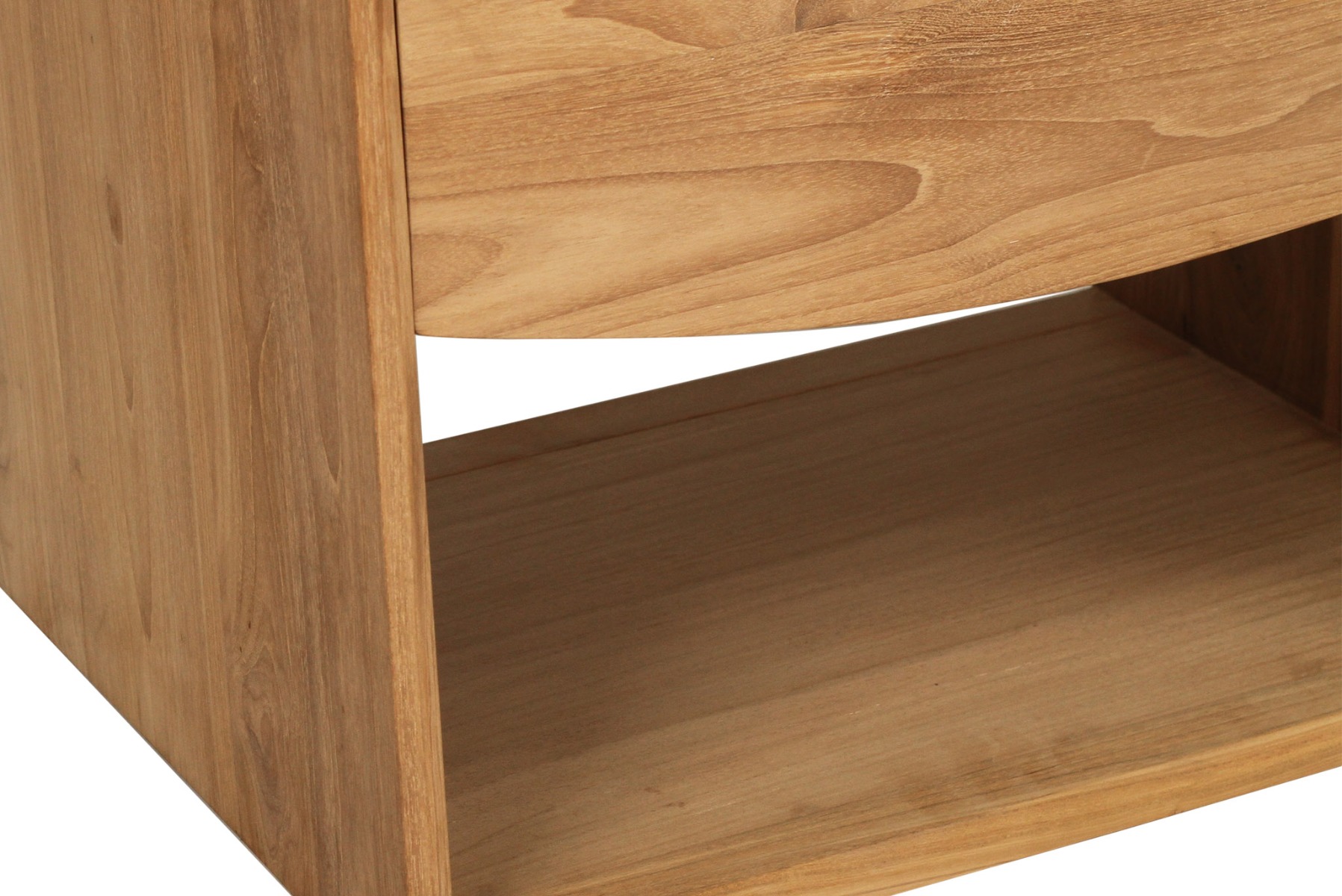 Koa Bedside Table Low, W 60cm x D 46cm x H 46cm - Image 14