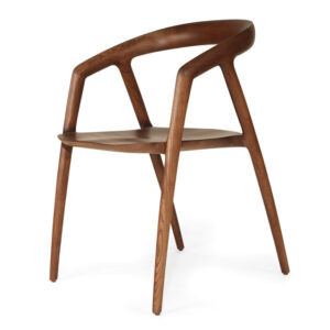 wp-image-tigress-59738.jpg Cali Dining Chair Walnut, Width 54cm x Depth 55cm x Height 77cm