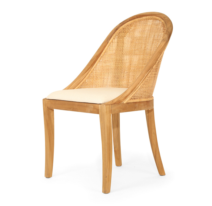 Marley Dining Chair By Serrata Living, W 56cm x D 55cm x H96cm
