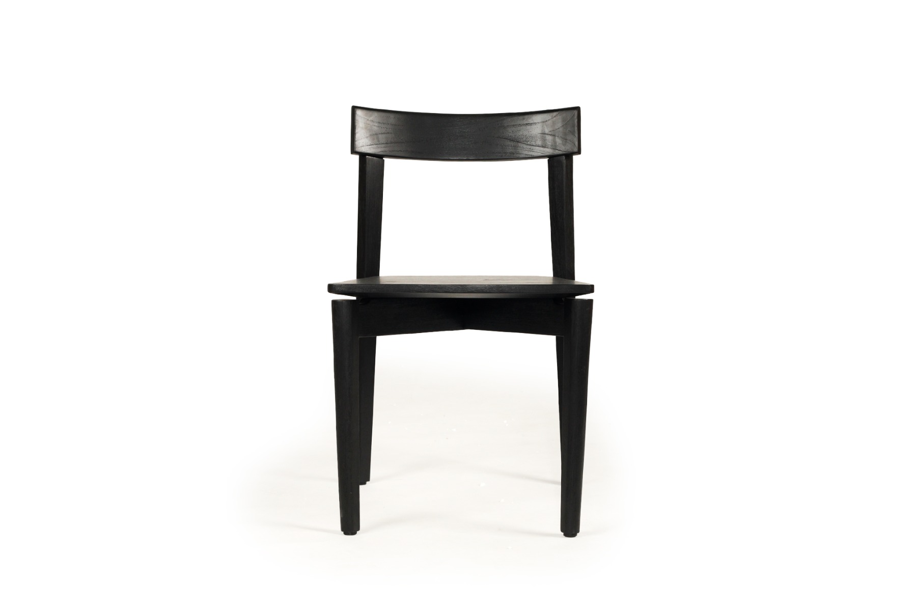 Jude Dining Chair Black, W 48cm x D 53cm x H78.5cm - Image 2