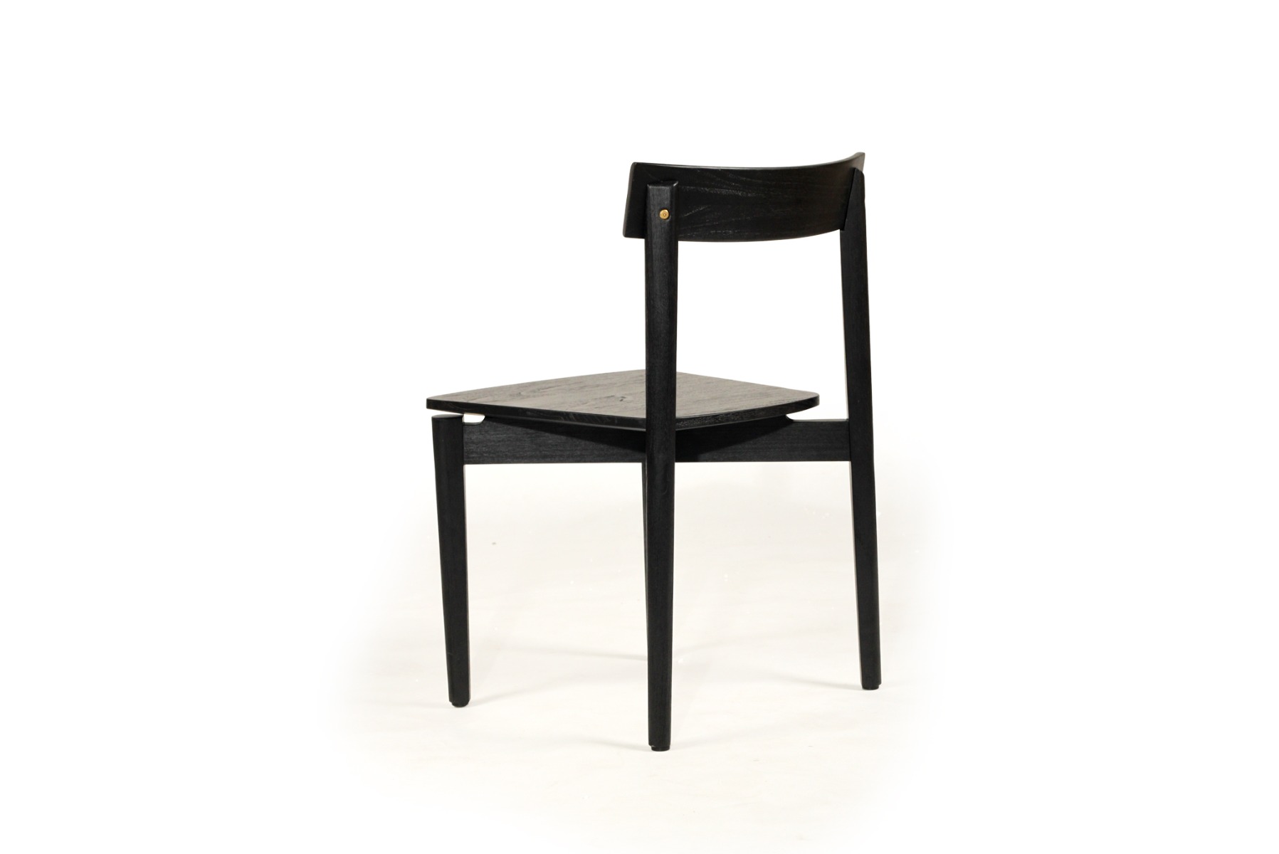 Jude Dining Chair Black, W 48cm x D 53cm x H78.5cm - Image 5