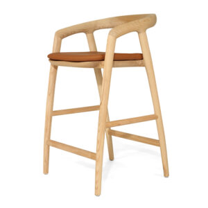 wp-image-tigress-60028.jpg Cali Counter Stool Seat Cushion Tan, Width 49cm x Depth 43cm x Height 3cm