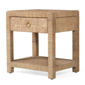 Monaco Bedside Table by Serrata Living, W 56cm x D 46cm x H 62cm