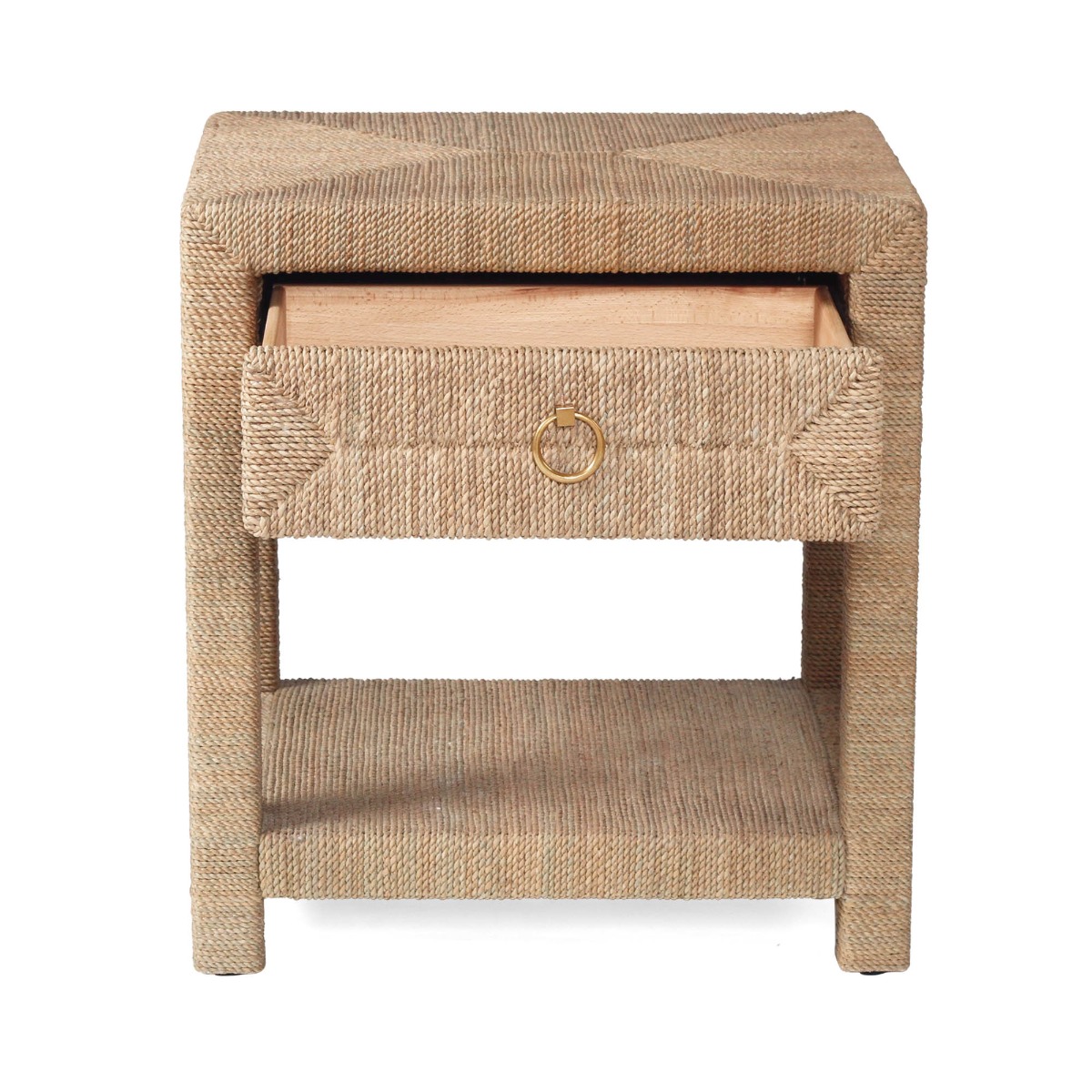 Monaco Bedside Table by Serrata Living, W 56cm x D 46cm x H 62cm - Image 5