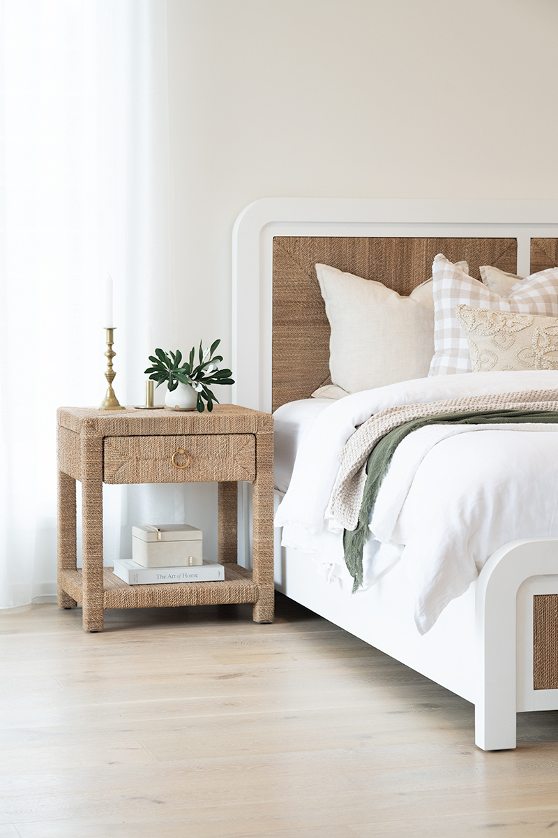 Monaco Bedside Table by Serrata Living, W 56cm x D 46cm x H 62cm - Image 12
