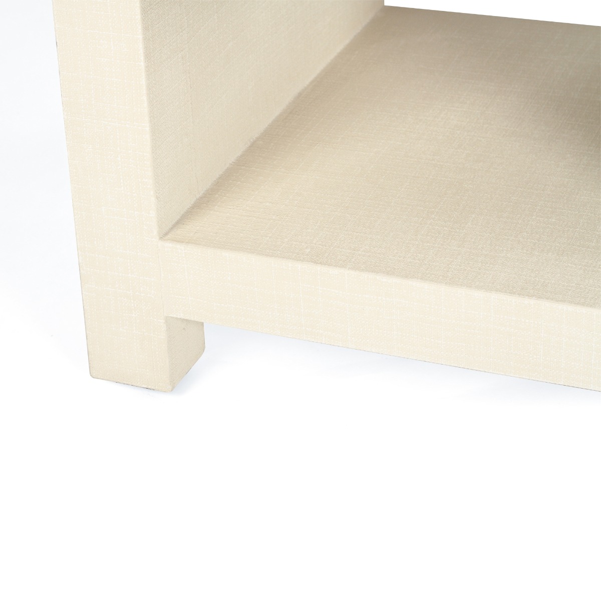 Newhaven Bedside Table Ivory by Serrata Living, W 56cm x D 46cm x H 61cm - Image 11