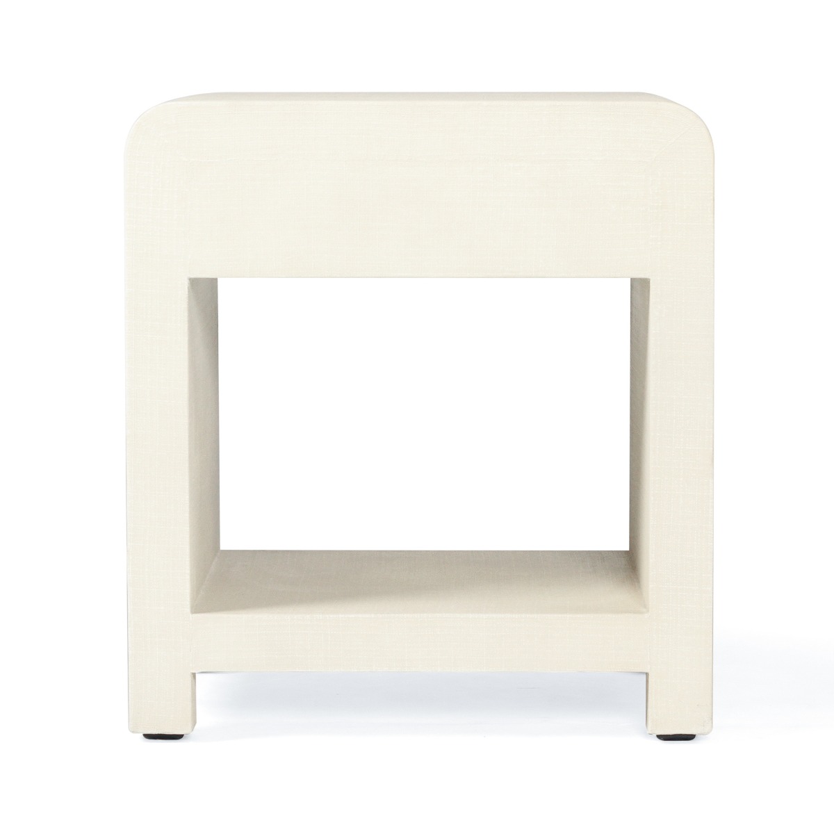 Newhaven Bedside Table Ivory by Serrata Living, W 56cm x D 46cm x H 61cm - Image 16