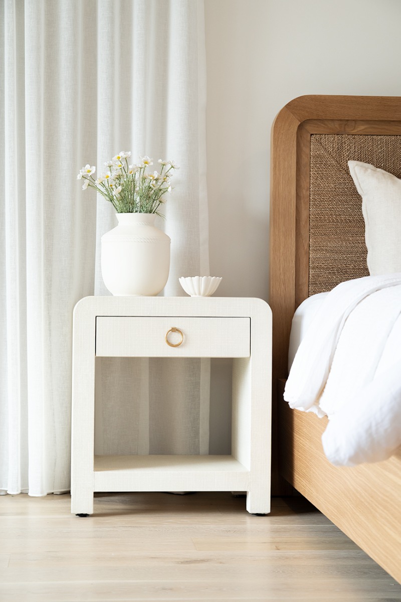 Newhaven Bedside Table Ivory by Serrata Living, W 56cm x D 46cm x H 61cm - Image 17