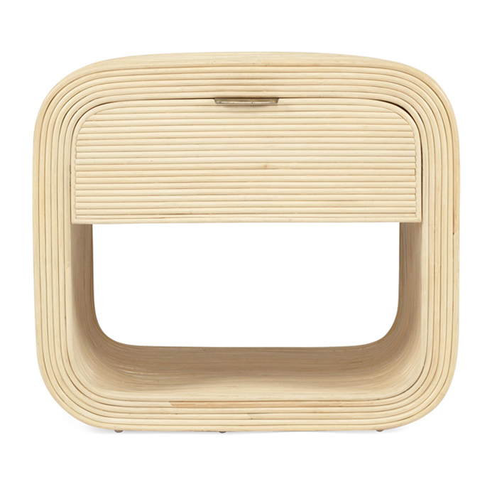 Nixon Bedside Table, Width 70cm x Depth 50cm x Height 61cm