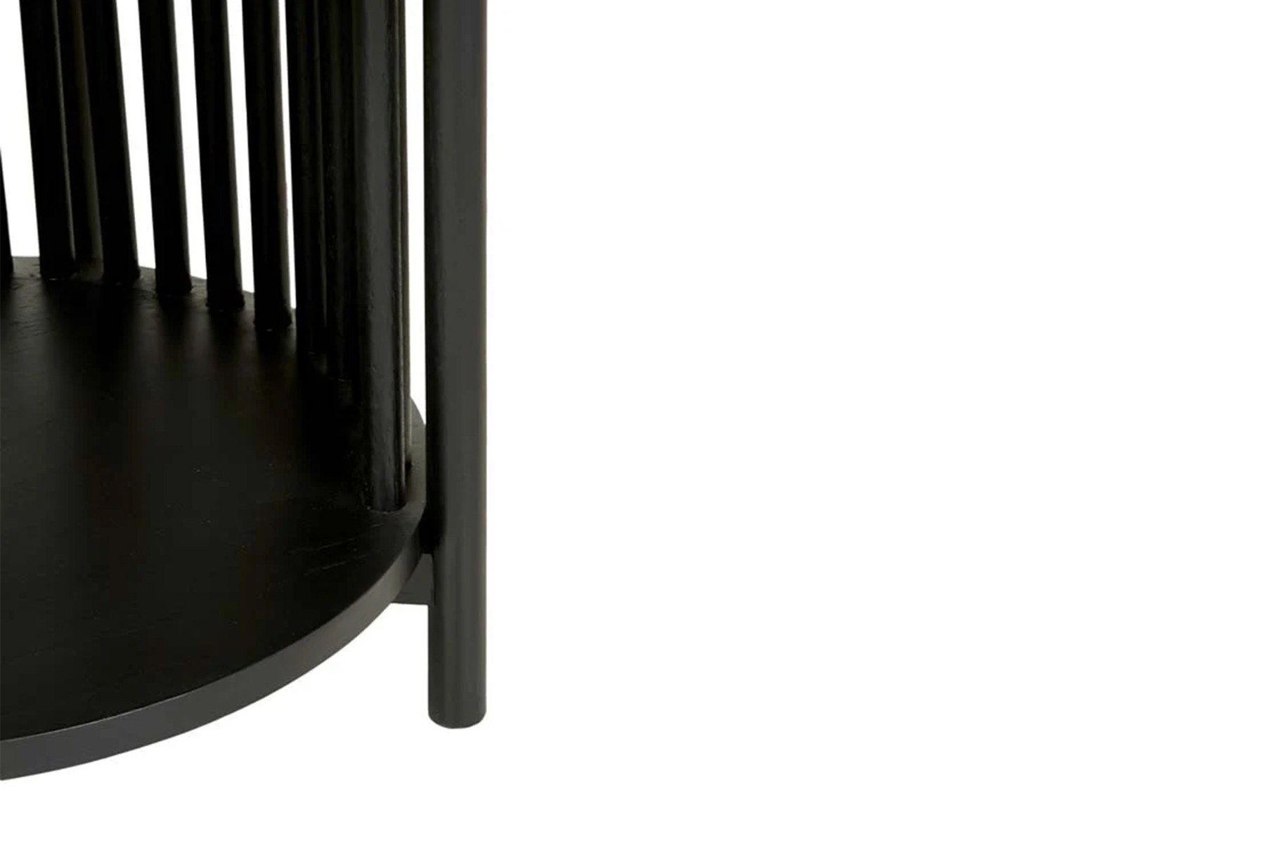 Sadie Side Table Black, 50cm DIA x 48cm H - Image 5