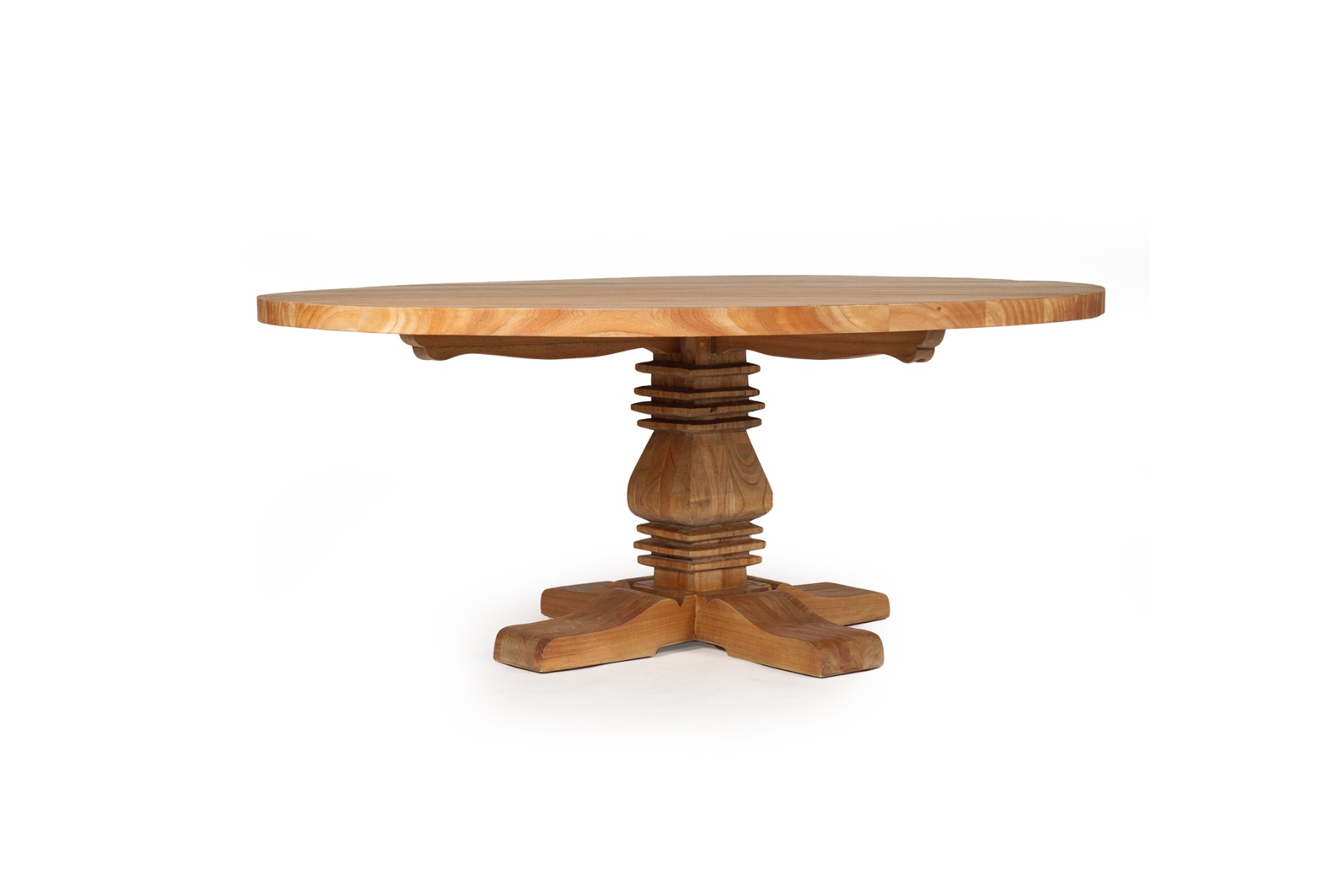 Newport Round Pedestal Table, 1.5m Diameter x Height 77cm - Image 4