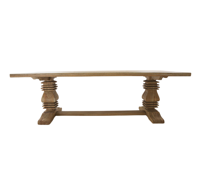 Newport Pedestal Table, 3.0m x 1.1m x 0.76m