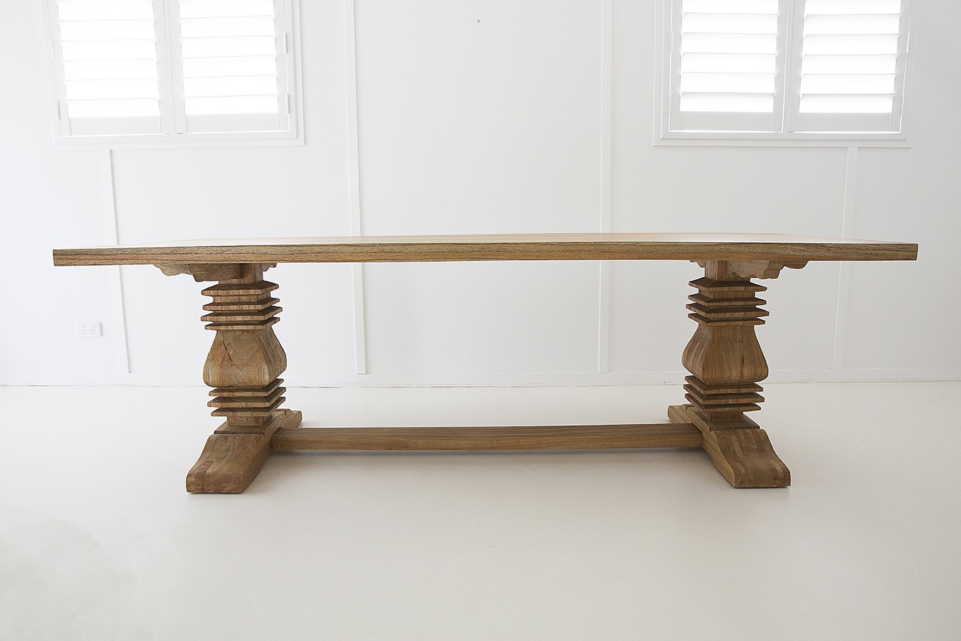 Newport Pedestal Table, 3.0m x 1.1m x 0.76m - Image 3