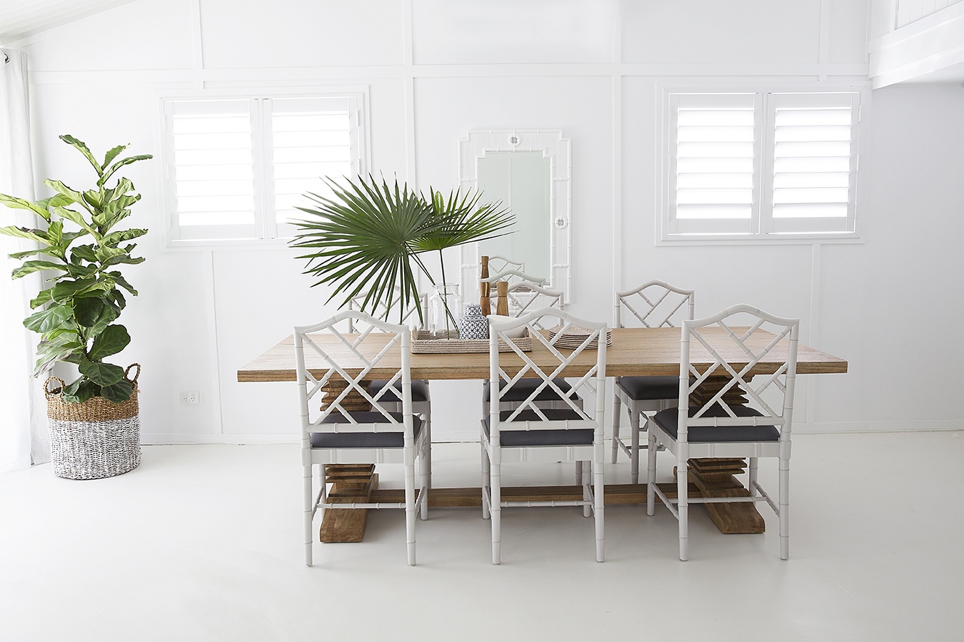 Newport Pedestal Table, 3.0m x 1.1m x 0.76m - Image 7