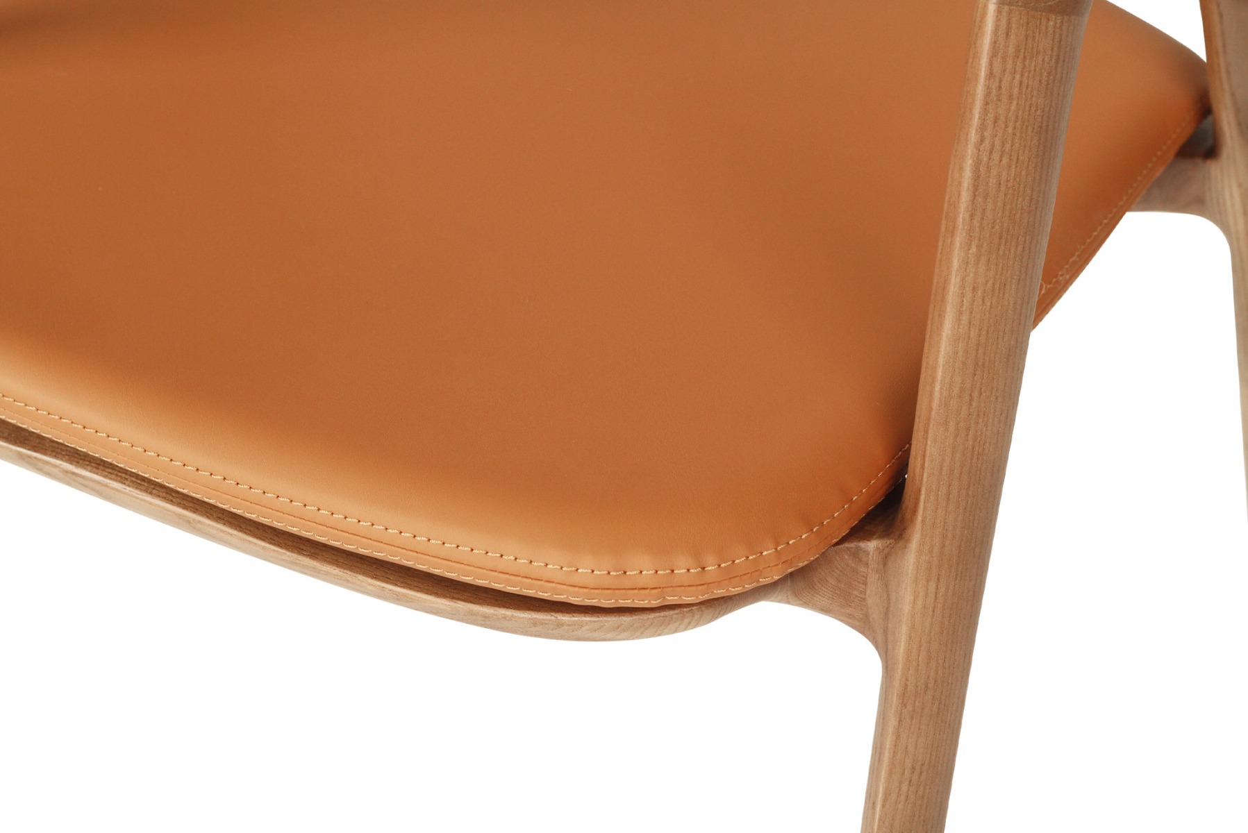 Cali Dining Chair Seat Cushion Tan, Width 49cm x Depth 43cm x Height 3cm - Image 6