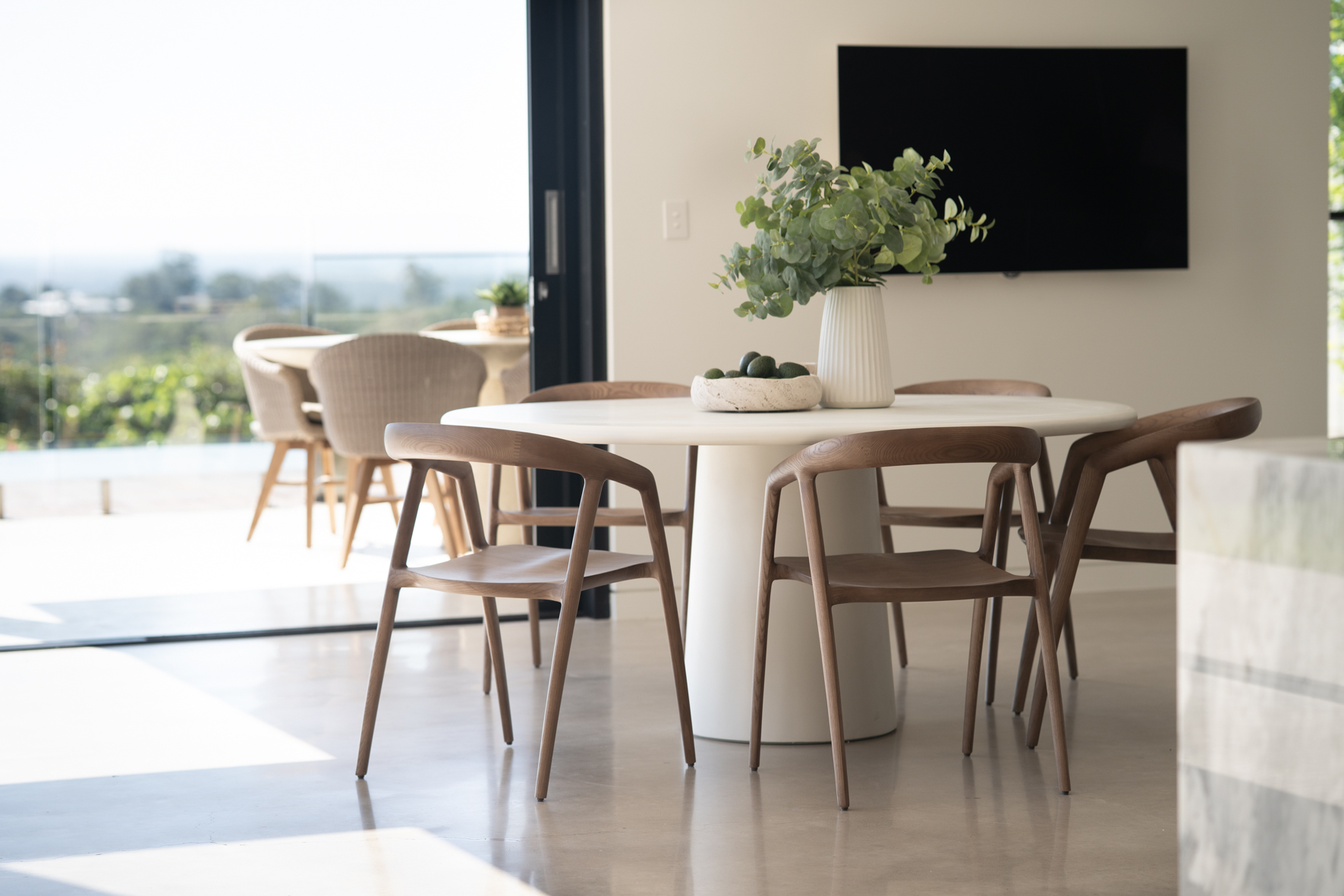Cali Dining Chair Caramel, Width 54cm x Depth 55cm x Height 77cm - Image 5