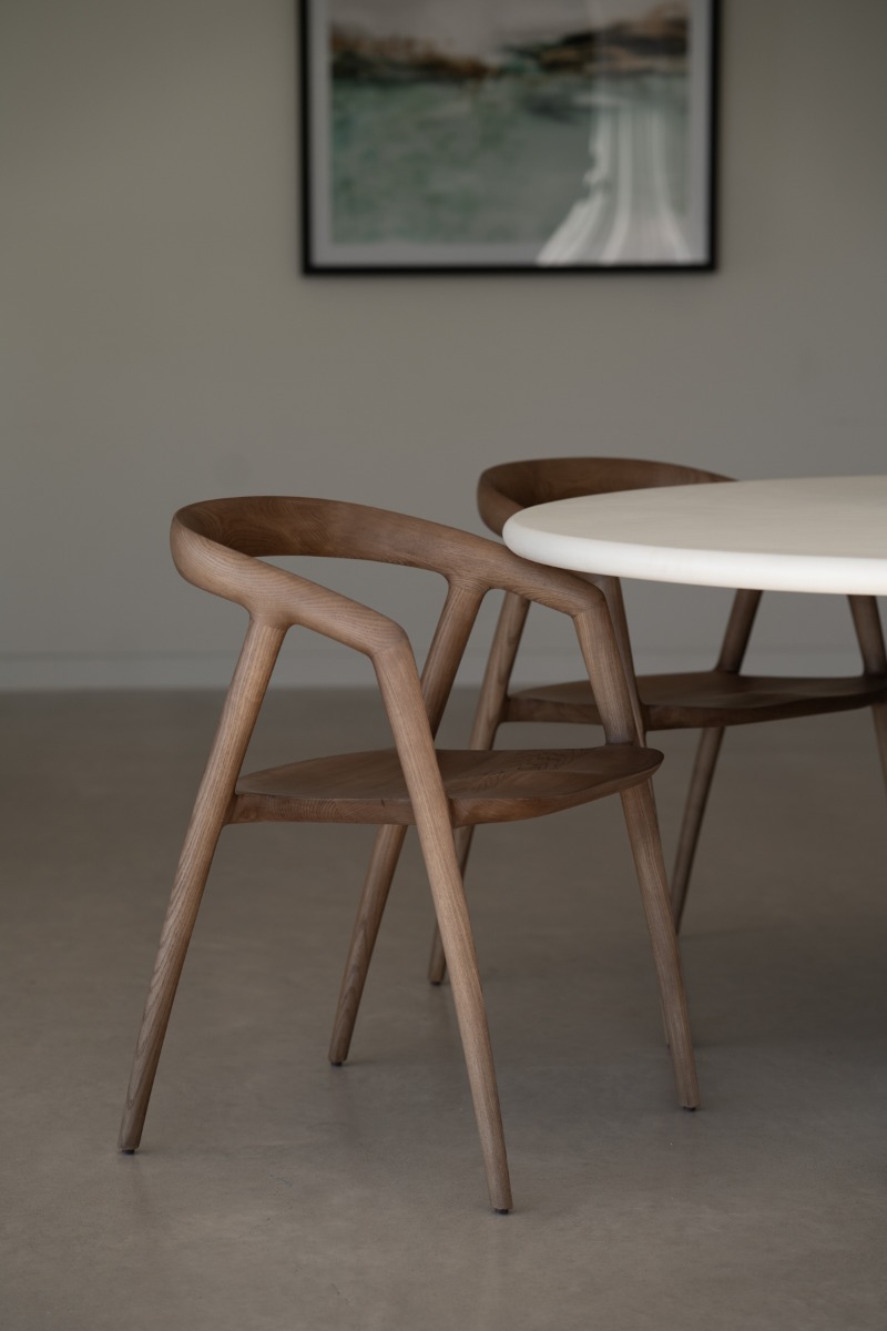 Cali Dining Chair Caramel, Width 54cm x Depth 55cm x Height 77cm - Image 12