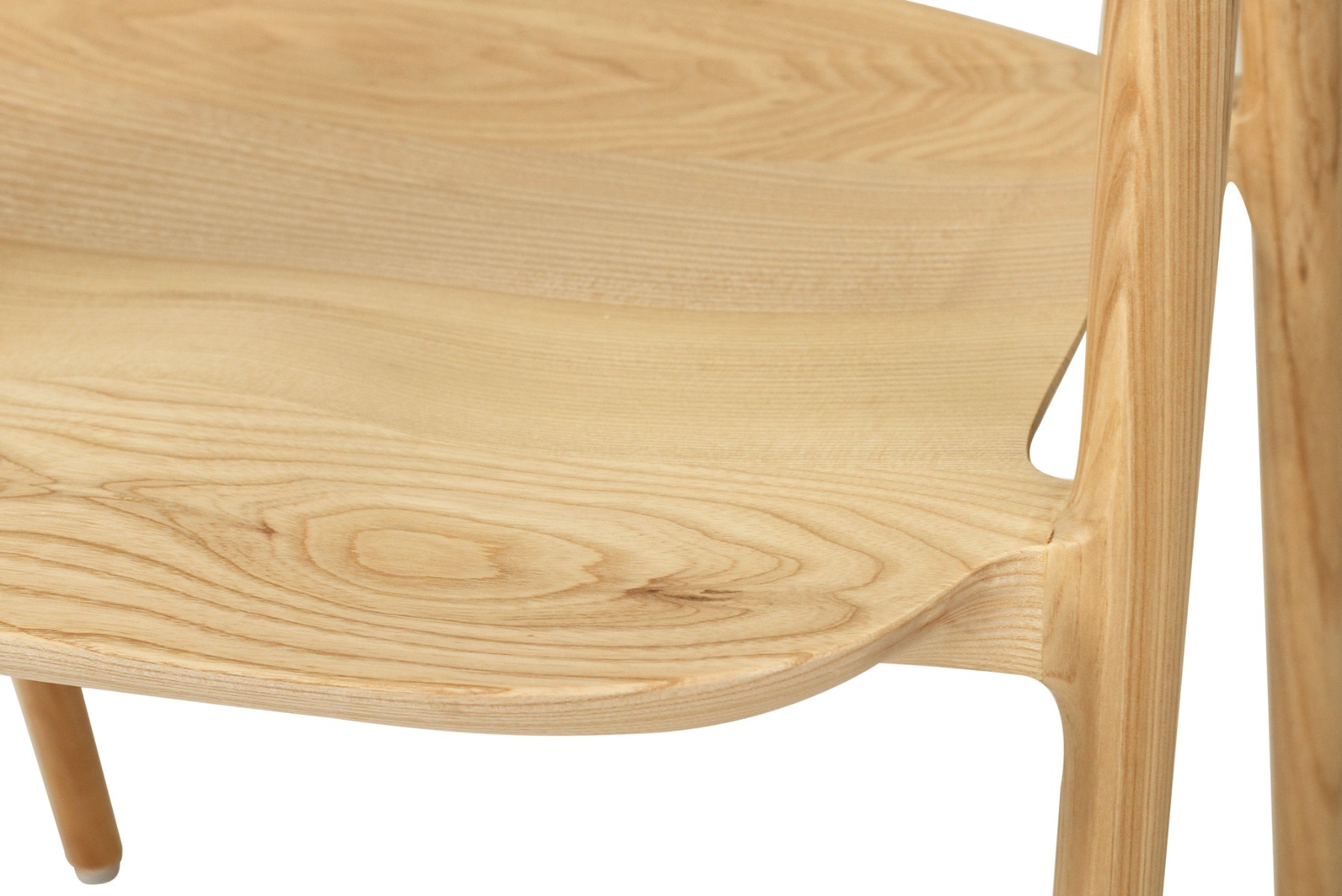 Cali Dining Chair Natural, Width 54cm x Depth 55cm x Height 77cm - Image 4