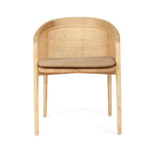 wp-image-tigress-60230.jpg Axle Dining Chair Seat Cushion Light Khaki, Width 49cm x Depth 43cm x Height 3cm