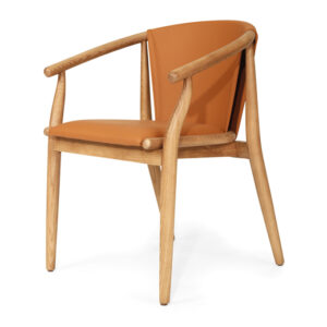 wp-image-tigress-60321.jpg Enzo Dining Chair Tan, Width 59cm x Depth 56cm x Height 76.5cm
