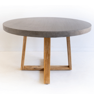wp-image-tigress-60385.png 1.2m Alta Elkstone Round ElkStone Dining Table – Speckled Grey & Light Honey Legs