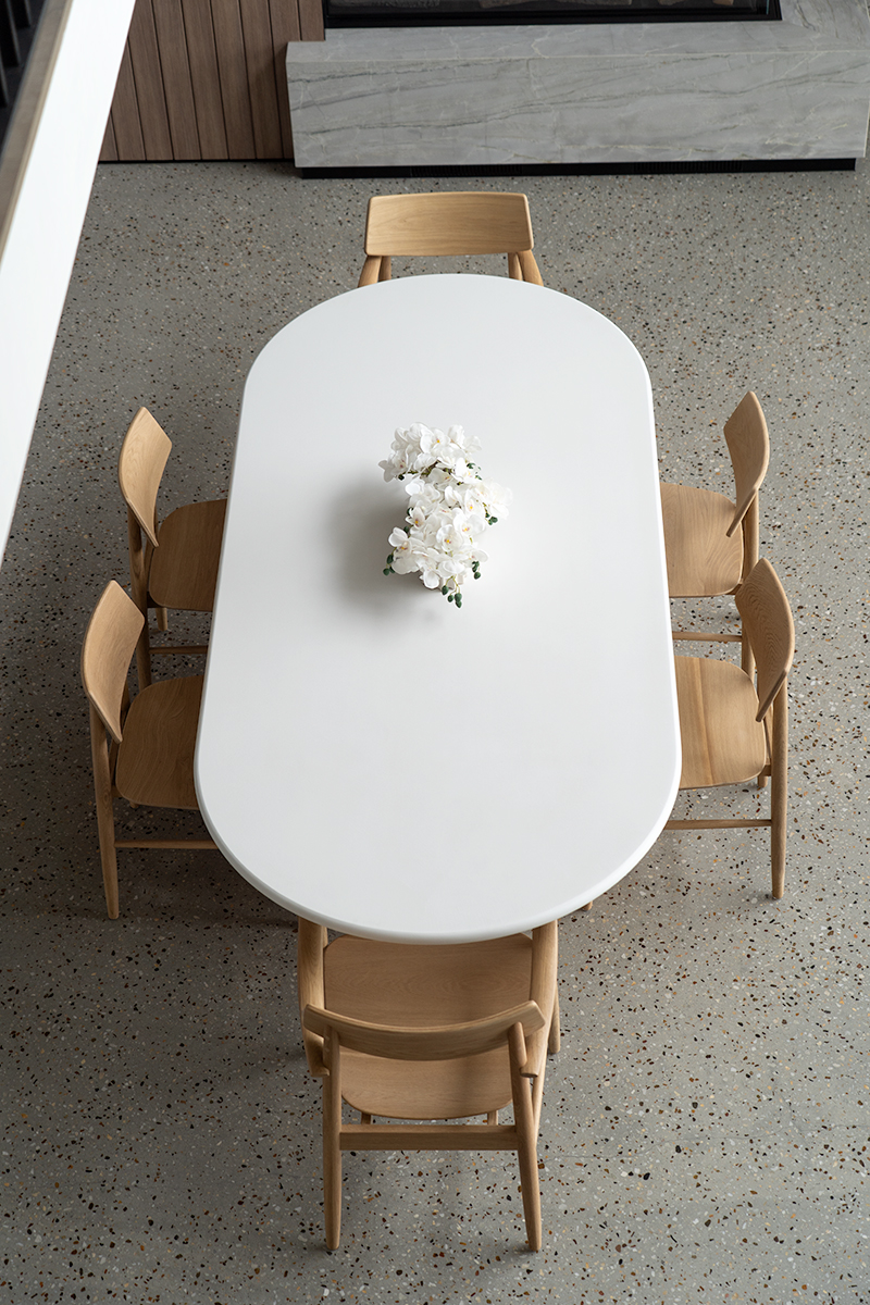 Harlow Dining Armchair Natural with Timber Seat, W 56cm x D 56cm x H 80cm - Image 2