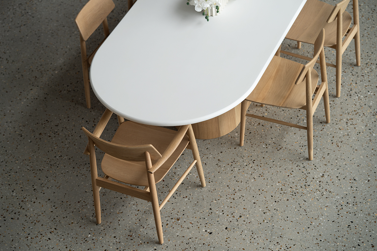 Harlow Dining Armchair Natural with Timber Seat, W 56cm x D 56cm x H 80cm - Image 3