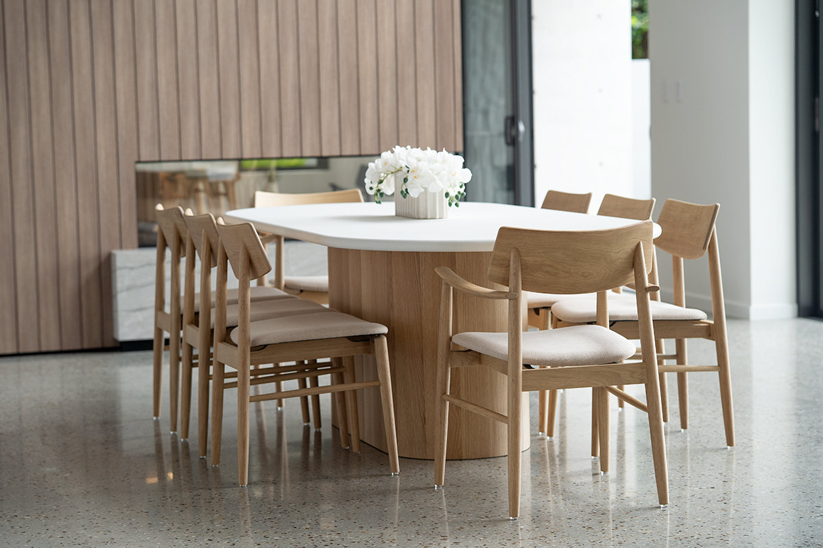 Harlow Dining Armchair Natural, Width 56cm x Depth 56cm x Height 80cm - Image 7