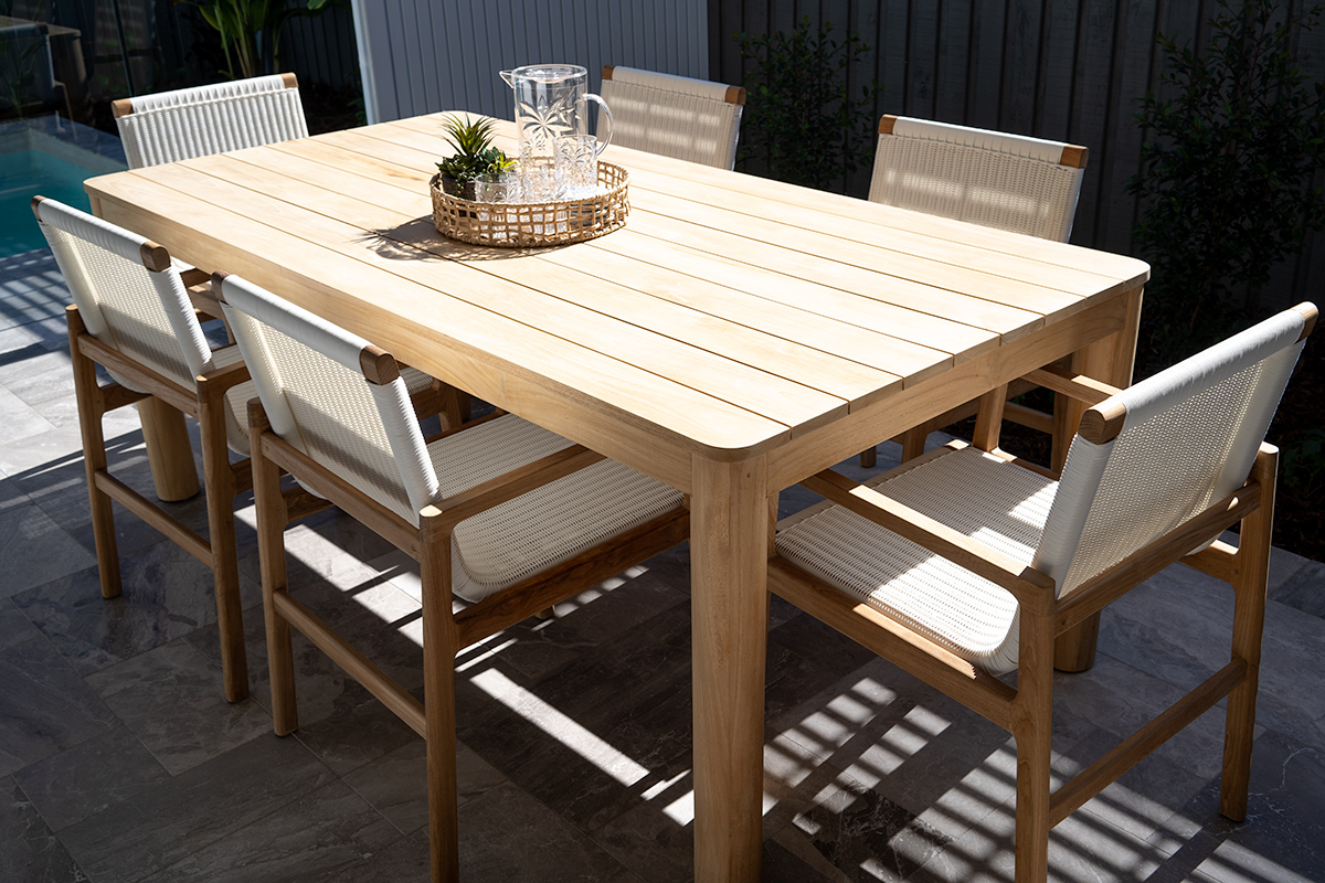Maya Outdoor Table, L 240cm x W 100cm x H 76cm - Image 8