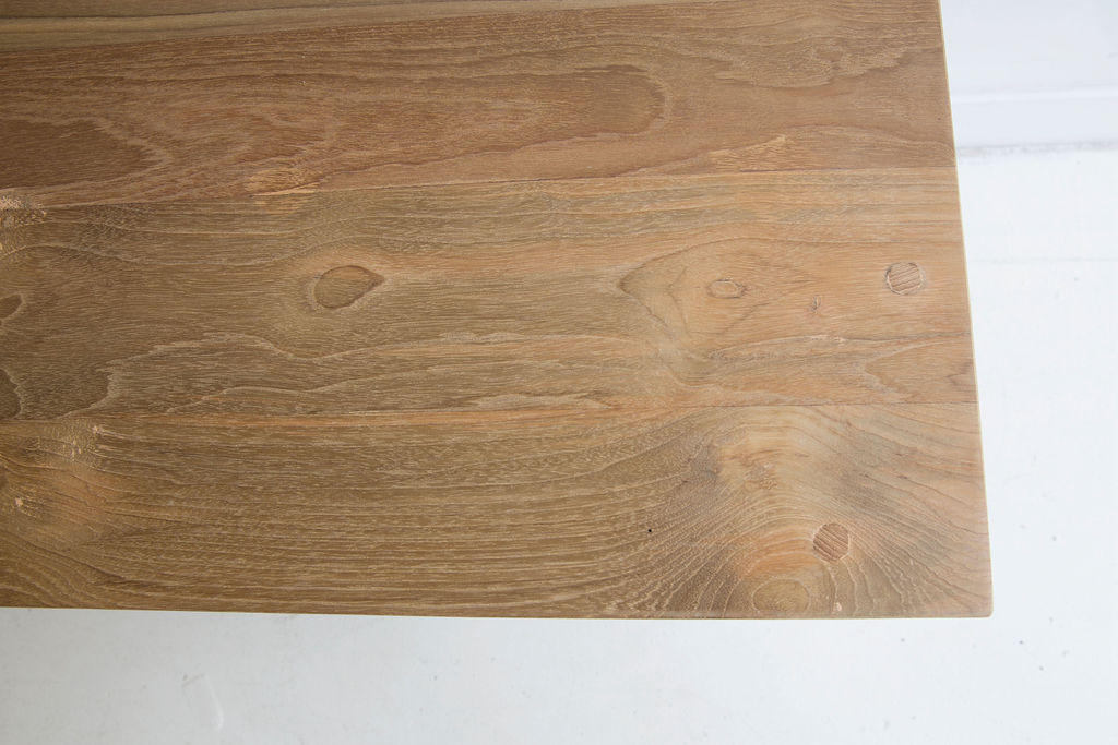Farmhouse Dining Table, W 300cm x D 110cm x H 76cm - Image 11