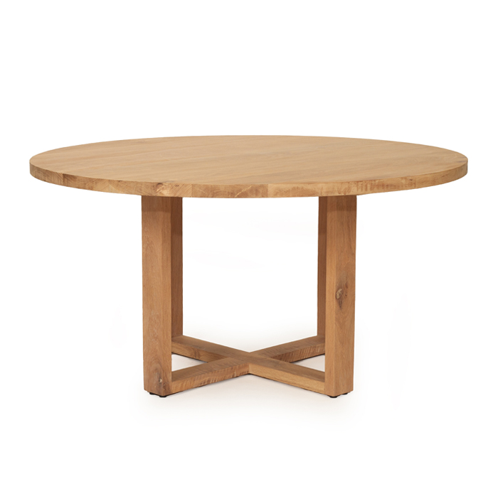 St Ives Dining Table, Width 150cm x Depth 150cm x Height 76cm