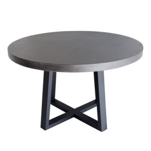 wp-image-tigress-61024.jpg 1.0m Alta Round Elkstone Dining Table – Ebony Black with Black Powder Coated Legs