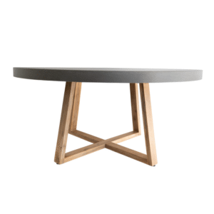 wp-image-tigress-61063.png 1.6m Alta Elkstone Round Dining Table – Pebble Grey with Light Honey Legs