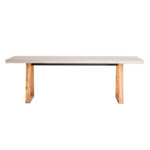 wp-image-tigress-61091.jpg 3.0m Sierra Elkstone Rectangular Dining Table – Speckled Grey with Light Honey Legs