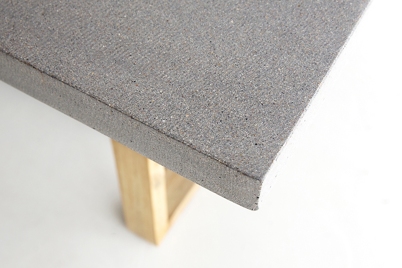 3.0m Sierra Elkstone Rectangular Dining Table – Speckled Grey with Light Honey Legs - Image 5