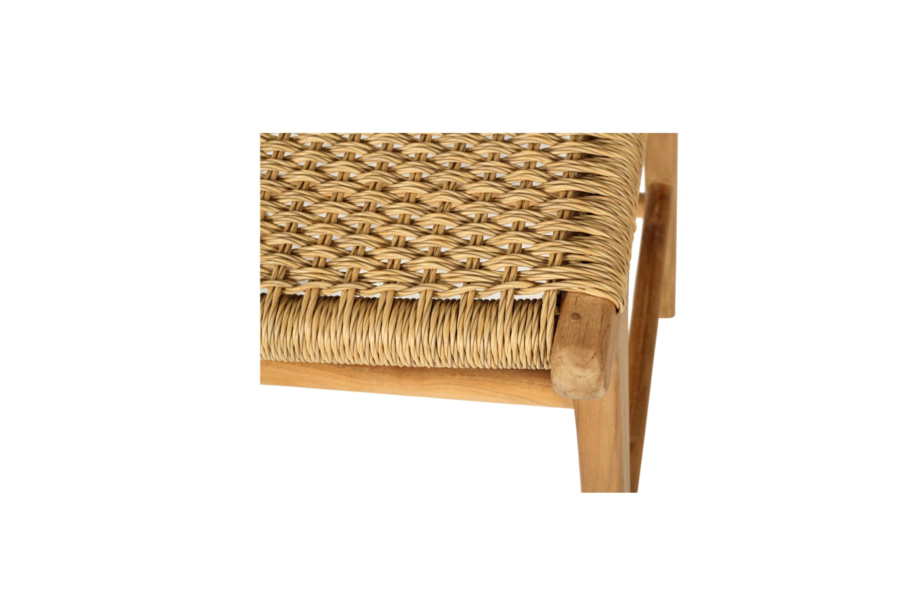 Zen Counter Stool Sand (Close Weave), Width 48cm x Depth 46cm x Height 95cm - Image 7
