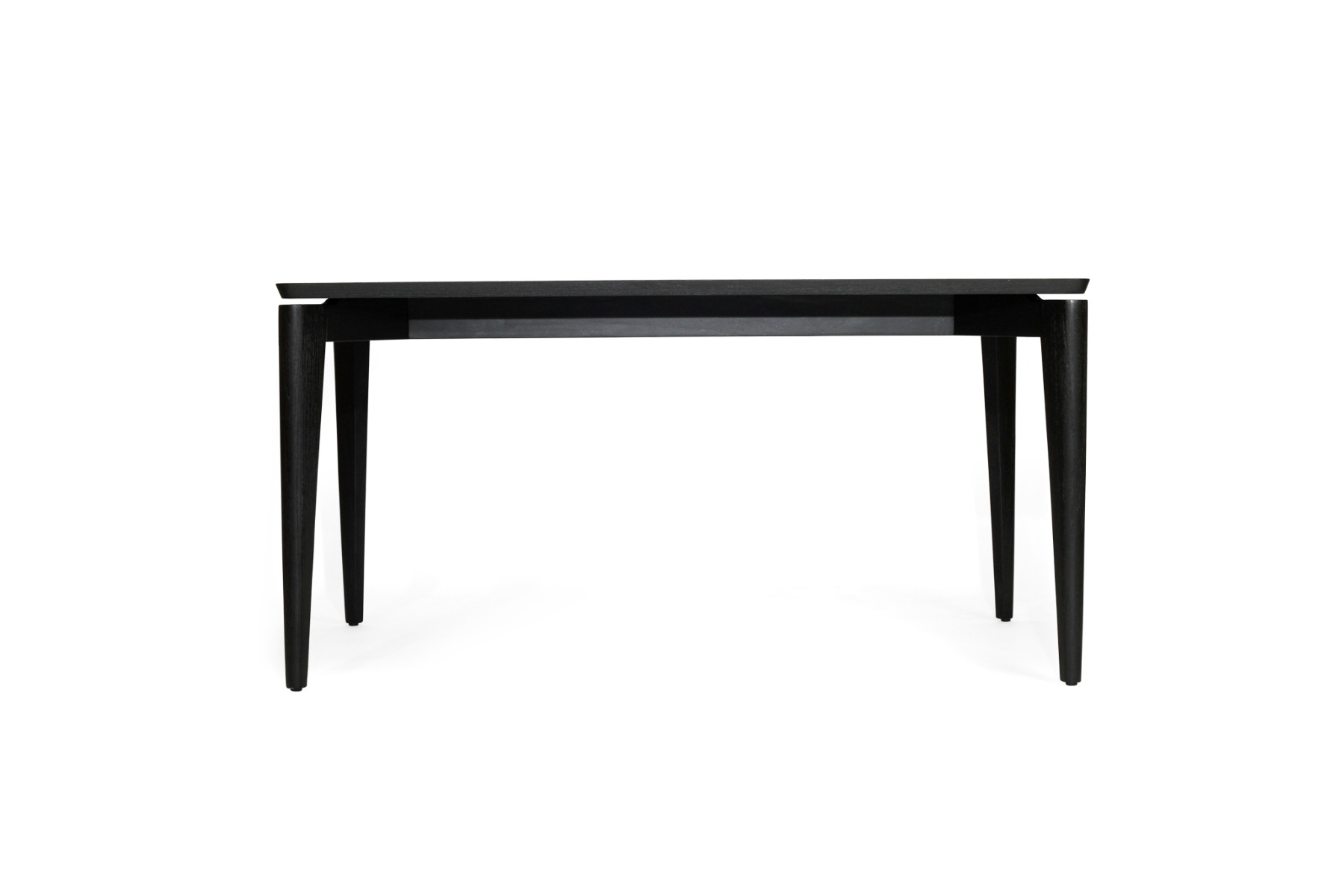 Jude Dining Table Black, L 150cm x W 100cm x H 75cm - Image 2