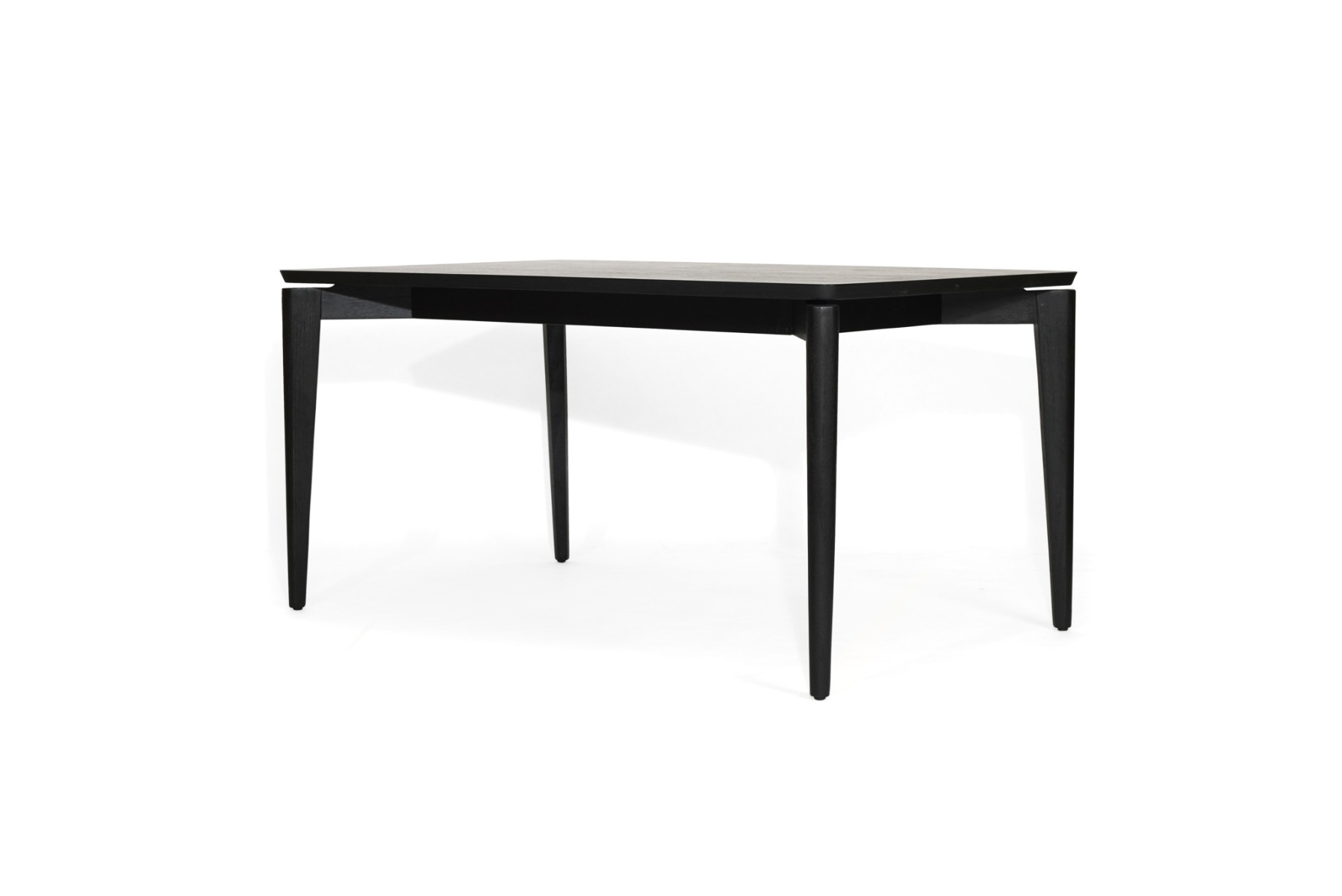 Jude Dining Table Black, L 150cm x W 100cm x H 75cm - Image 4