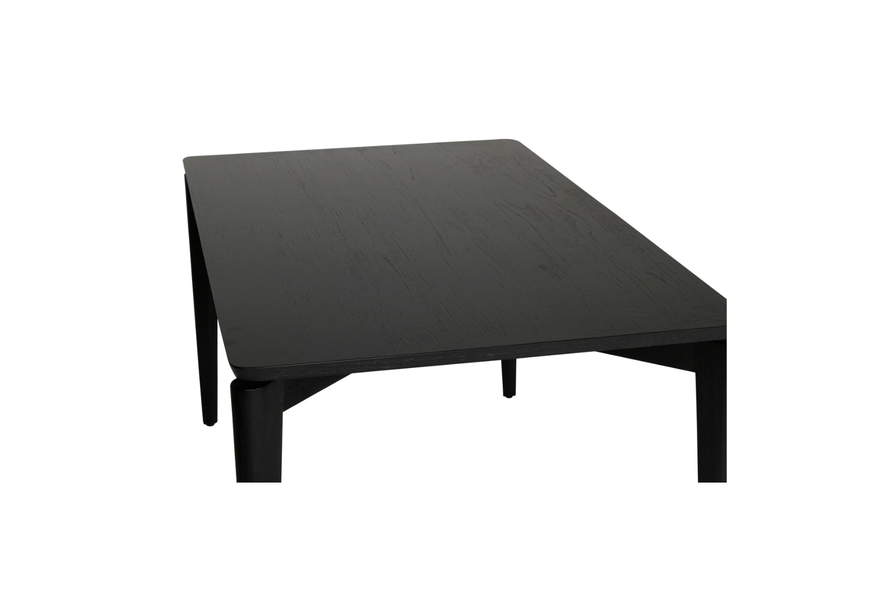 Jude Dining Table Black, L 150cm x W 100cm x H 75cm - Image 7