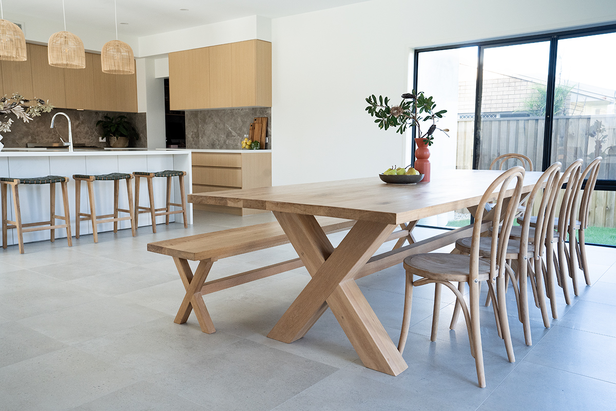 Malibu Dining Table, Width 180cm x Depth 100cm x Height 76cm - Image 9